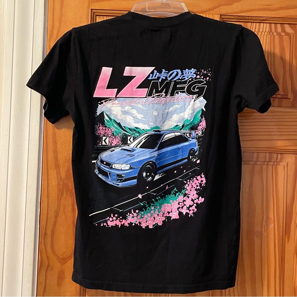 LZ MFG Black Short Sleeve Tee for Men - Picture 4 of 6